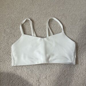 White Strappy Bralette